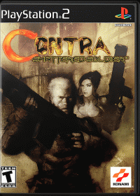 Contra Shattered Soldier PAL Playstation 2  box art